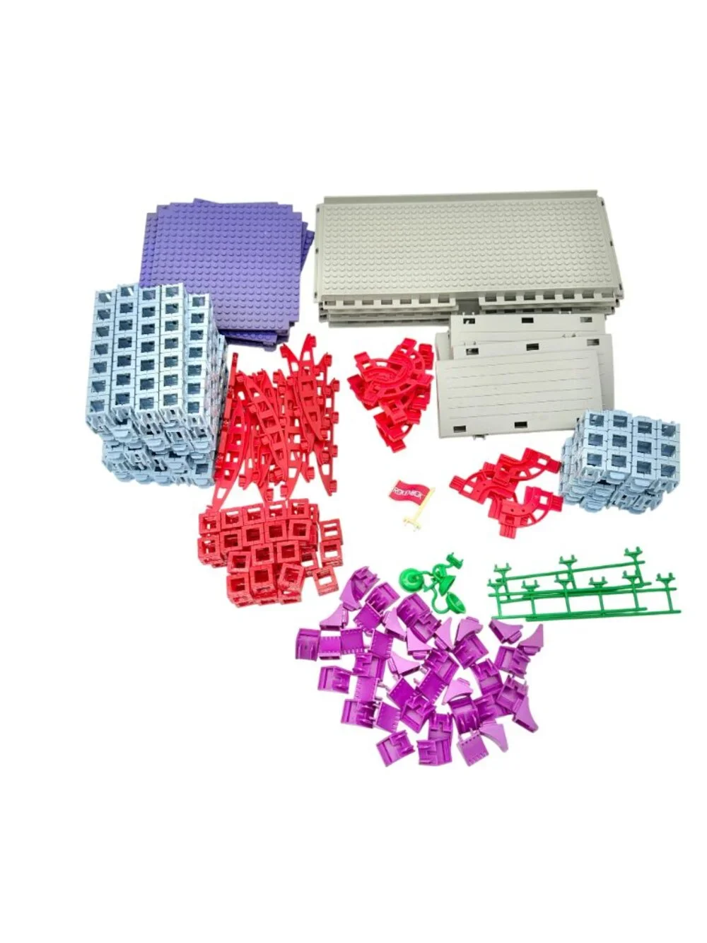 Rokenbok System Bridges and Roadways Building Set 34315- 173 Pcs (4 pcs missing)